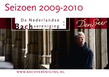 Seizoen 2009-2010 - Nederlandse Bachvereniging