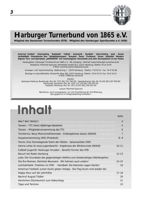 TTC Harburg - Harburger Turnerbund