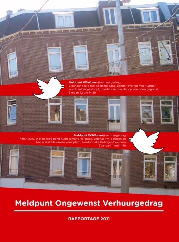 Meldpunt Ongewenst Verhuurgedrag - Wijksteunpunt Wonen