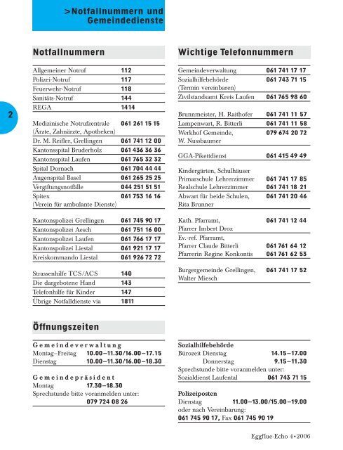 4•2006 - Grellingen