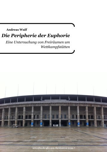 Die Peripherie der Euphorie - Digitale Bibliothek NB - Hochschule ...