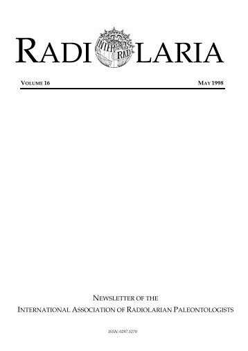 radiolaria - Marum