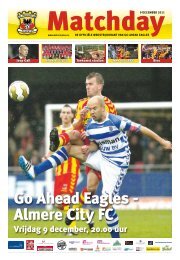 Matchday - Go Ahead Eagles