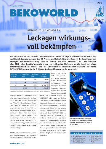 bekow rld - BEKO TECHNOLOGIES GmbH