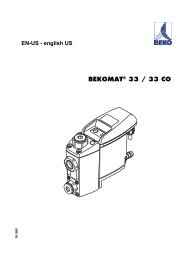 english US BEKOMAT® 33 / 33 CO