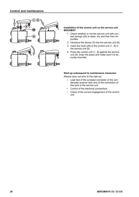 english US BEKOMAT® 33 / 33 CO