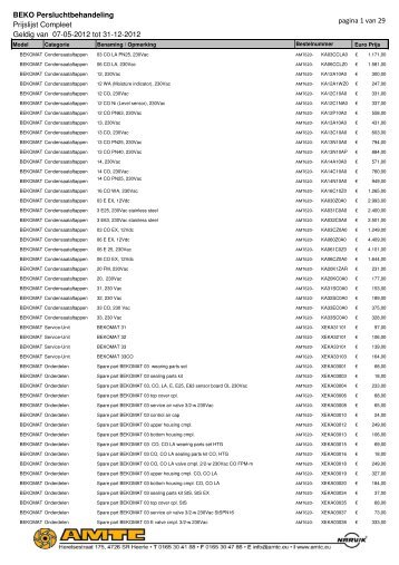 BEKO prijslijst_1 - AMTC