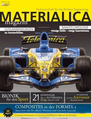 Composites in Automotive & Aerospace - Materialica-magazin