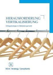 herausforderung vertikalisierung - OC&C Strategy Consultants