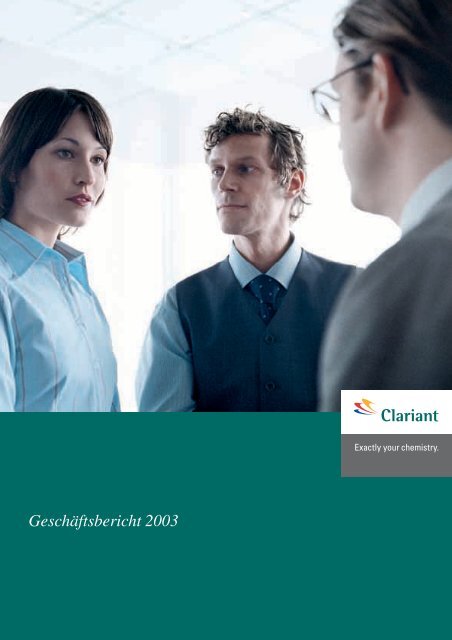 Geschäftsbericht 2003 - Clariant