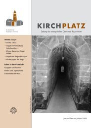 KIRCHPLATZ - Evangelische Gemeinde Bockenheim