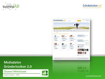 Mediadaten gruenderlexikon.de - businessAD