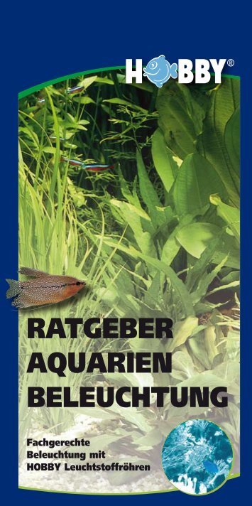 RATGEBER AQUARIEN BELEUCHTUNG - Dohse Aquaristik KG