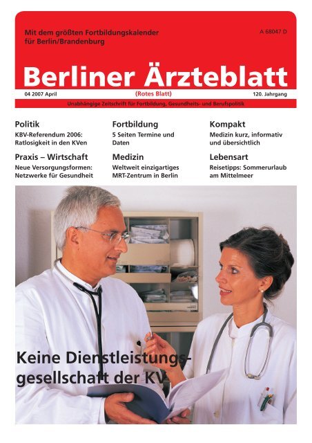 Berliner Ärzteblatt - MRT Akademie