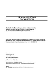 (Muster-)Kursbuch Sozialmedizin [PDF] - Bundesärztekammer