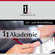 Akademie - 1:1 Assekuranzservice AG
