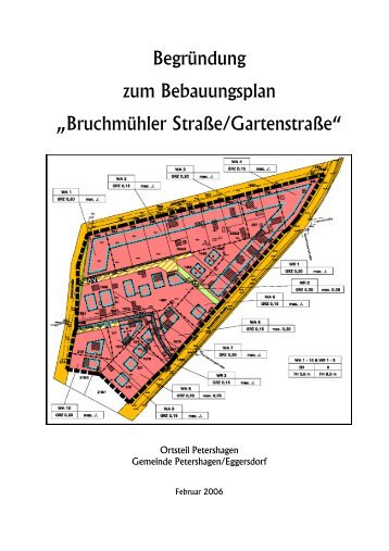 Bruchmühler Straße/Gartenstraße - Gemeinde Petershagen ...