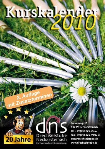 dns-Kurstermine 2010 - Drechselstube Neckarsteinach