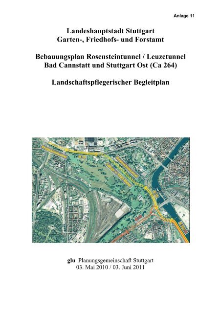 Landeshauptstadt Stuttgart Garten, Friedhofs und Forstamt
