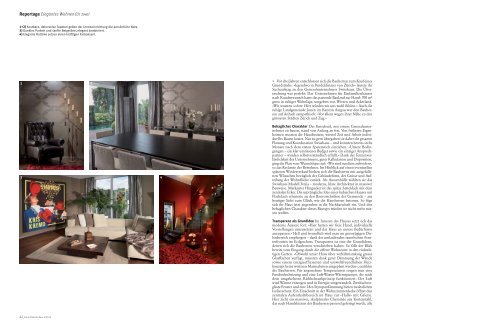 Das Einfamilienhaus 4/2012 – FENIA (PDF) - SWISSHAUS AG