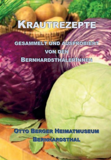 KRAUTREZEPTE - Friedl Dieter