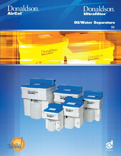 Donaldson DS oil/water separators - Donaldson Company, Inc.