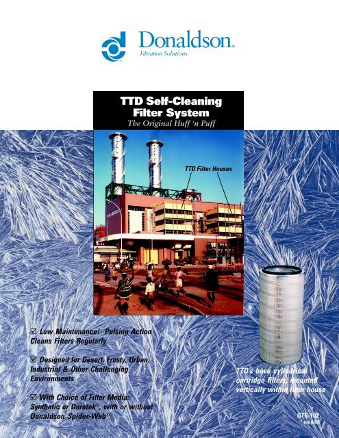 TTD Self-Cleaning Filter System - Donaldson Company, Inc.