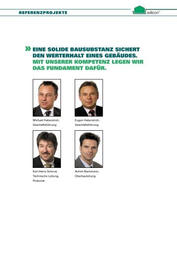 eine solide bausubstanz sichert den werterhalt eines gebäudes. mit ...