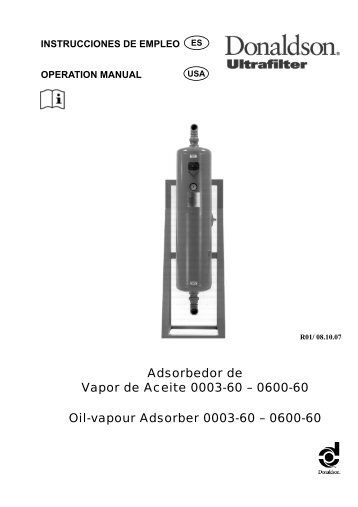 4 Explanation of the Sym- bols - Donaldson Company, Inc.