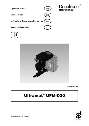 Ultramat® UFM-D30 - Donaldson Company, Inc.