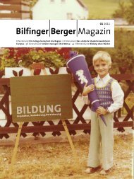 Bilfinger Berger Magazin