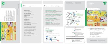 Termine und Veranstaltungsorte Referenten Symposium - Netzwerk ...