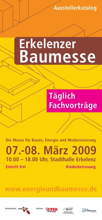 08. März 2009 10.00 – 18.00 Uhr, Stadthalle Erkelenz - Erkelenzer ...