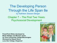 Chapter 7 First Two Years Psychosocial Development