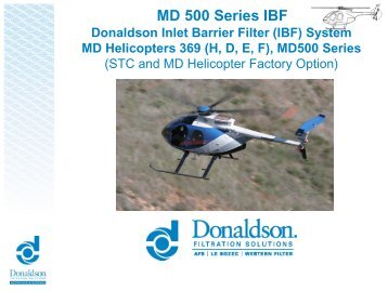 MD 500 Series IBF - Donaldson Company, Inc.