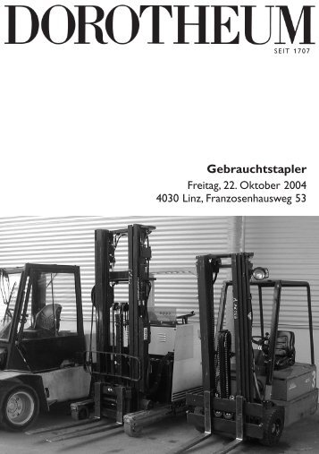 Gebrauchtstapler - Dorotheum