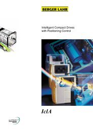 Intelligent Compact Drives with Positioning Control