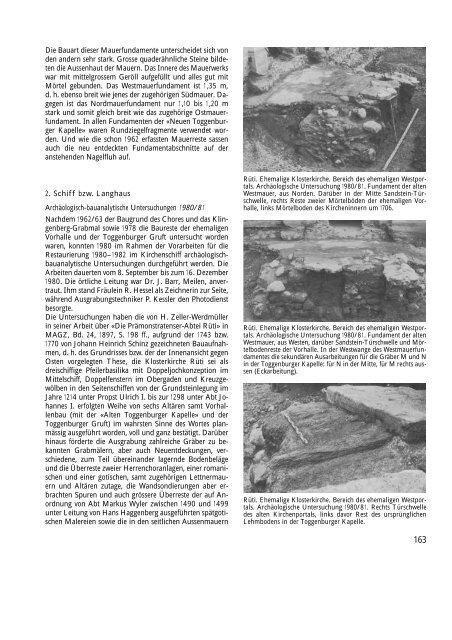 Zürcher Denkmalpflege, 9. Bericht 1977-1978, 1.Teil - Kanton Zürich