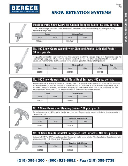 Table Of Contents