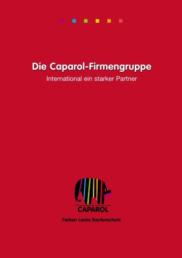 Die Caparol-Firmengruppe