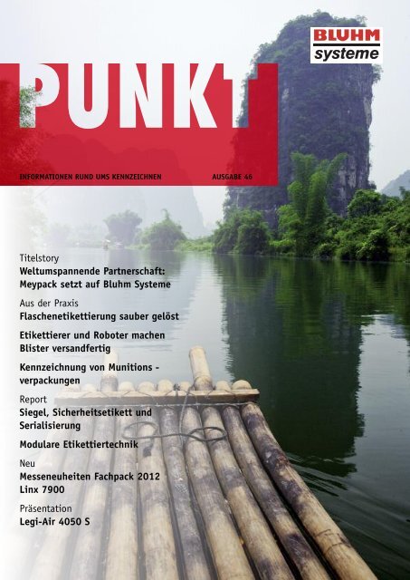 "Punkt" Ausgabe 46 - Bluhm Systeme GmbH