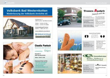 volksbank Bad Westernkotten Niederlassung der volksbank ...