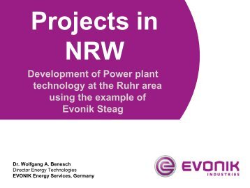 Steag Power Plants in the Rhine - EnergieRegion.NRW