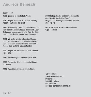 Andreas Benesch - Kubiss.de