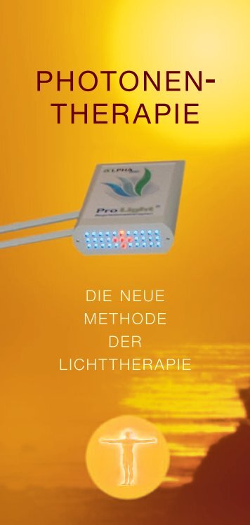 PHOTONEN - THERAPIE - Praxis Doris Benesch