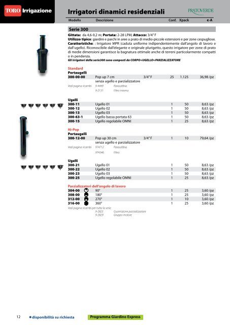 RACCORDI A COMPRESSIONE TORO (ROSSI) - Poliplast