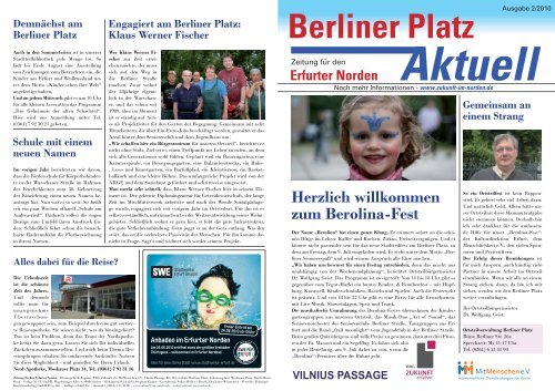 Herzlich willkommen zum Berolina-Fest