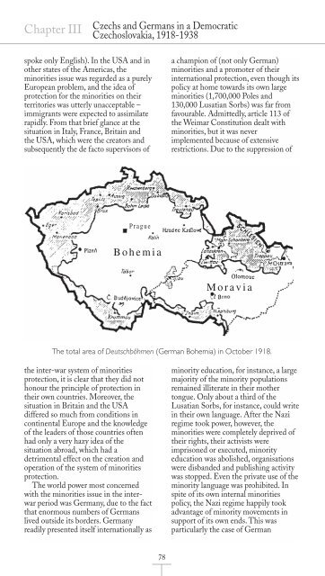 the nationality of all inhabitants of the czech provinces and ...