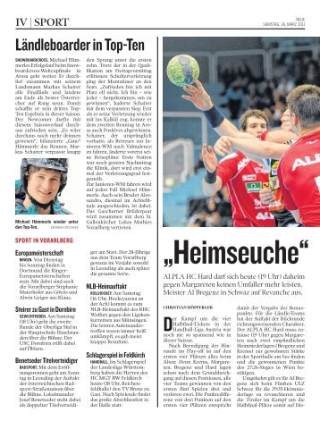sport - Bregenz Handball