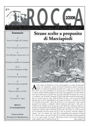 La Rocca - il giornale di Sant'Agata Feltria - Altervista